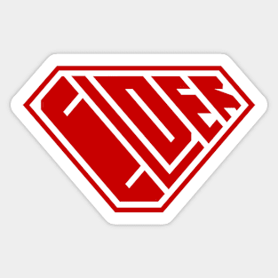 Elder SuperEmpowered (Red) Sticker